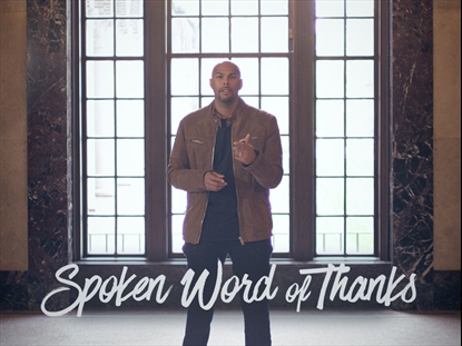 SPOKEN WORD OF THANKS