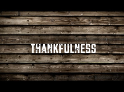 THANKFULNESS
