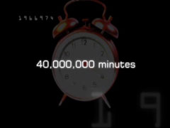 40 MILLION MINUTES