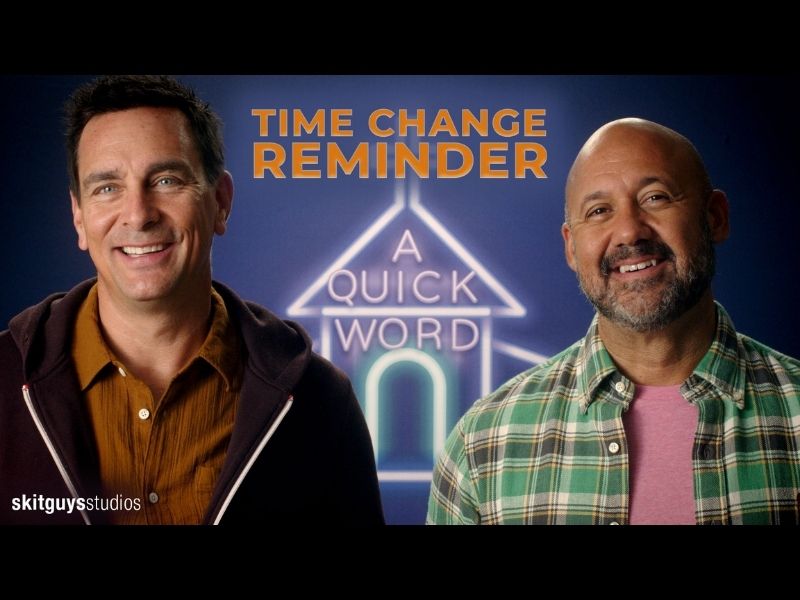 A QUICK WORD: FALL BACK REMINDER