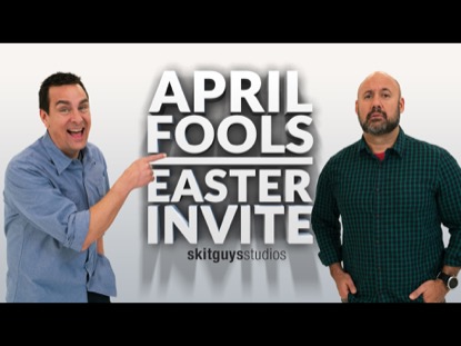 APRIL FOOL'S EASTER INVITE