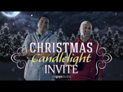 CHRISTMAS CANDLELIGHT INVITE