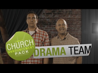 CHURCH ANNOUNCEMENT DRAMA TEAM