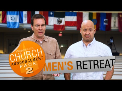 CHURCH PACK 2: MEN'S RETREAT SKIT GUYS