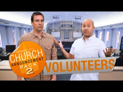 CHURCH PACK 2: VOLUNTEER SKIT GUYS