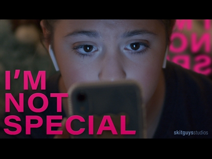 I'M NOT SPECIAL