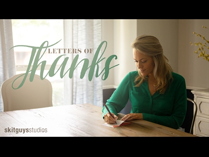 LETTERS OF THANKS