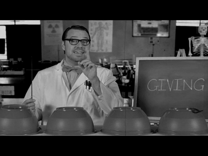 GIVING IS NOT ROCKET SCIENCE