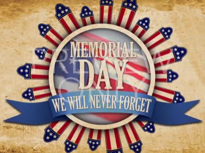 PATRIOTIC MEMORIAL DAY STILL
