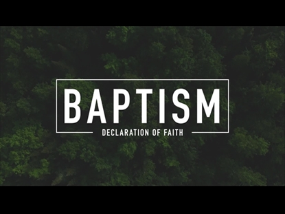 BAPTISM TITLE