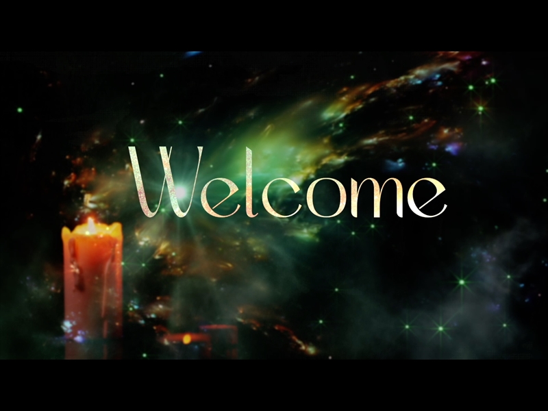 CHRISTMAS CANDLE WELCOME LOOP