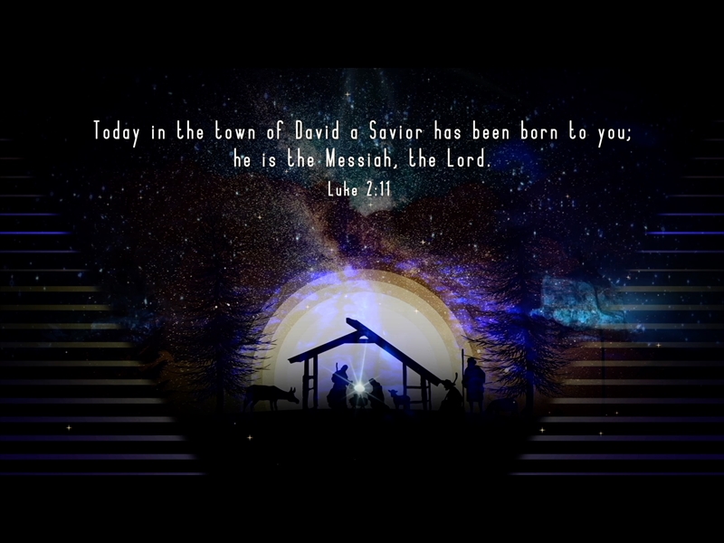 NATIVITY LOOPING BACKGROUND