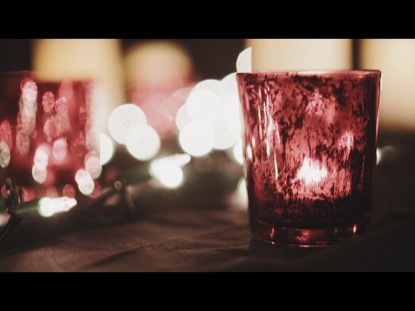 CHRISTMAS CANDLE VIDEO BACKGROUND 01
