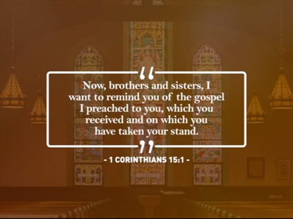1 CORINTHIANS SCRIPTURE MOTION