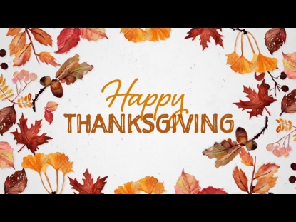 AUTUMN EVENTS VOL ONE: HAPPY THANKSGIVING