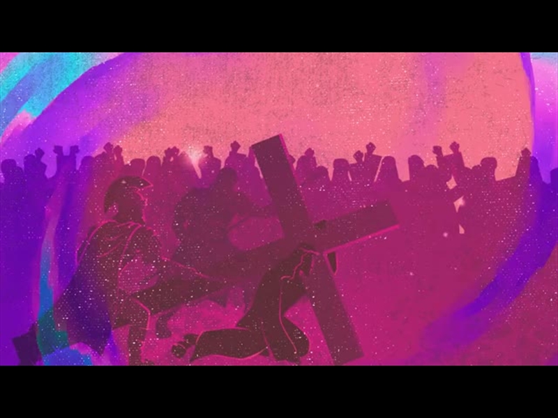 BIBLICAL BRUSHES: EASTER MOTION BACKGROUND 9