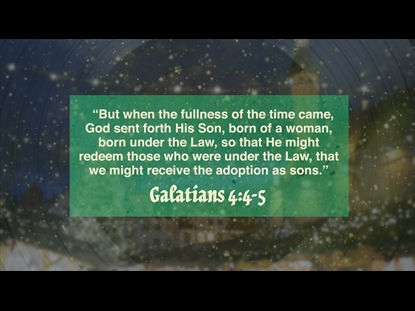 CHRISTMAS PLAYLIST SCRIPTURE MOTION