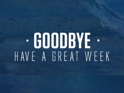 COME TO THE WATER CLOSING MOTION