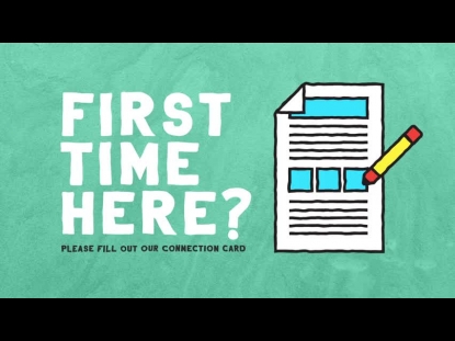 CONNECTION CARDS VOL ONE FIRST TIME