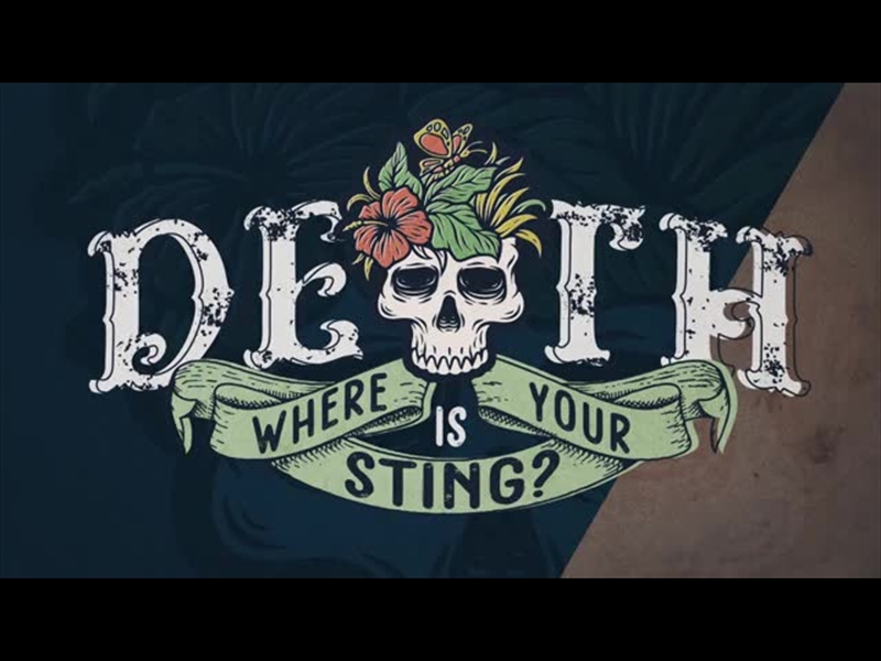 DEATH WHERE IS YOUR STING?: TITLE