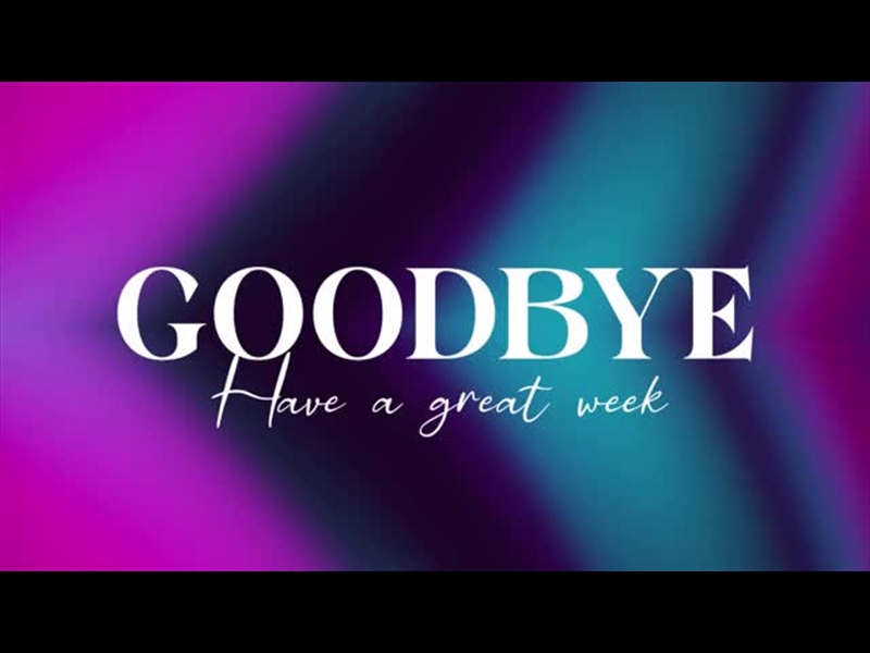 GRADIENT WAVES CLOSING MOTION