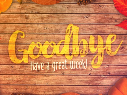 GRATITUDE CLOSING MOTION