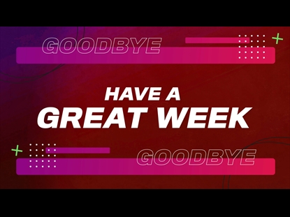 LIVESTREAM OVERLAY: CLOSING