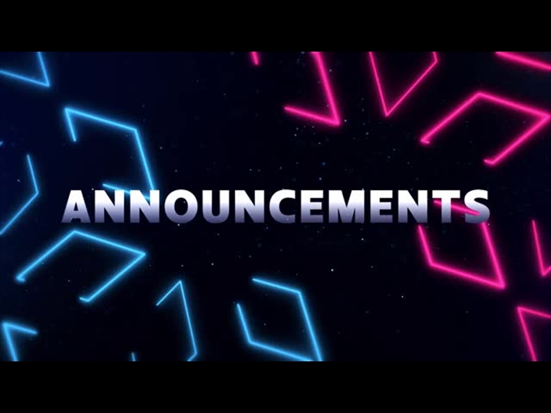 NIGHT OF WORSHIP - VOLUME TWO: ANNOUNCEMENTS MOTION