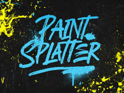 PAINT SPLATTERS VOL 1 TITLE