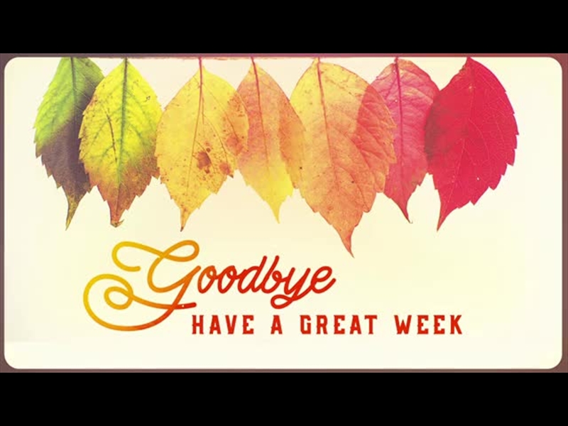 THANKSGIVING VOLUME TWO: CLOSING MOTION