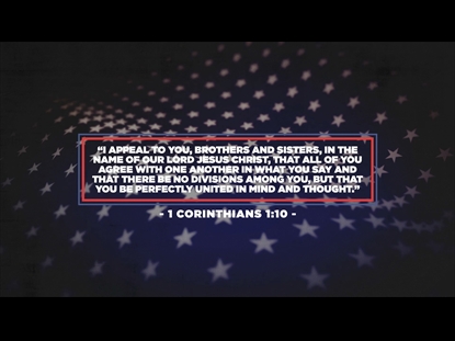 UNITED WE STAND SCRIPTURE MOTION