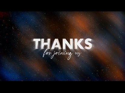 BEAUTIFUL DUST THANKS FOR JOINING US