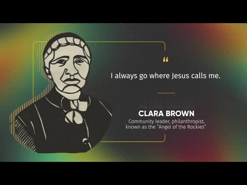 BLACK HISTORY MONTH INSPIRATION CLARA BROWN