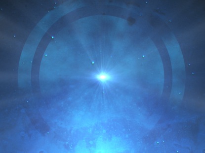 BLUE GLITTER AND SHINE