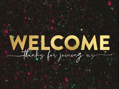 CHRISTMAS GLITTER WELCOME 01