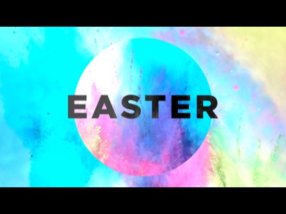 COLOR BURST EASTER TITLE