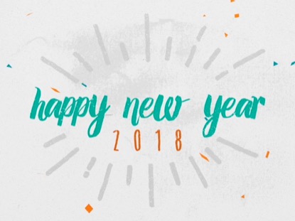 COLORFUL CONFETTI HAPPY NEW YEAR (2018)