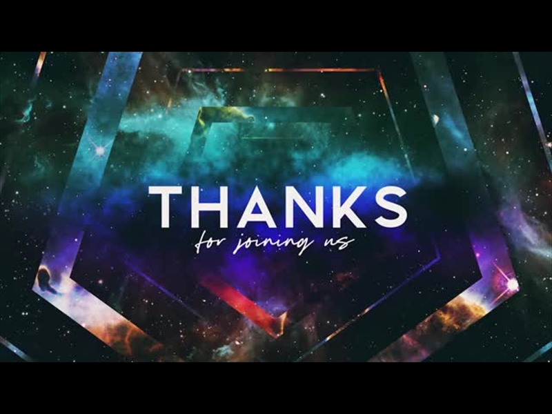 COLORFUL SPACE THANKS FOR JOINING US