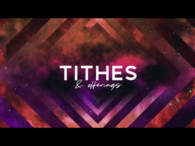 COLORFUL SPACE TITHES AND OFFERINGS