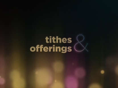 EARTH TONE GLOW TITHES OFFERINGS