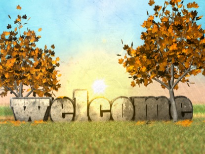 FALL MORNING WELCOME