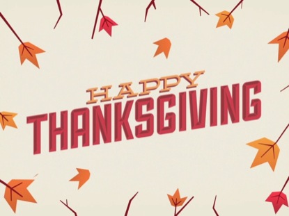 GIVE THANKS HAPPY THANKSGIVING