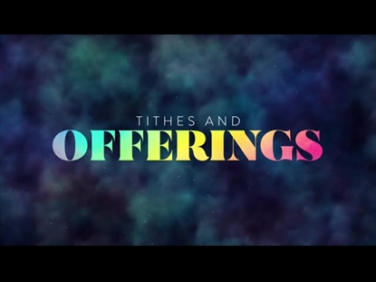 GLITTER FOG TITHES AND OFFERINGS