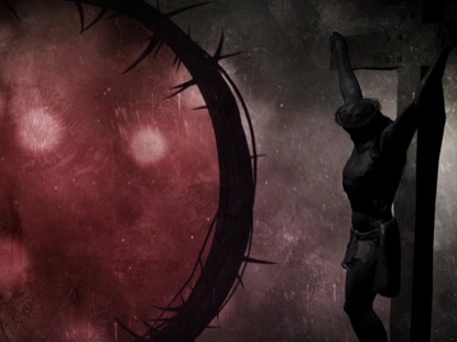 GOOD FRIDAY BOKEH TITLE BLANK