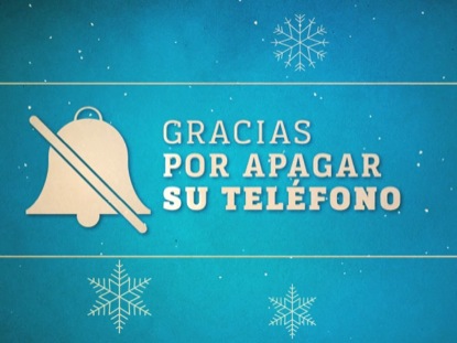 GRACIAS POR APAGAR SU TELEFONO INVIERNO