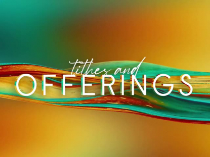 GRADIENT PAINT TITHES OFFERINGS