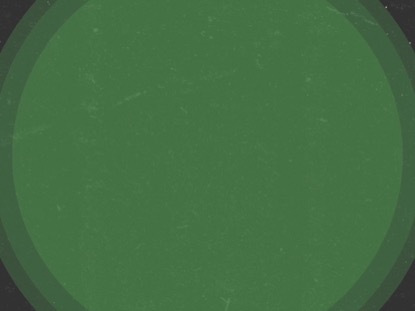 MODERN ADVENT GREEN CIRCLES