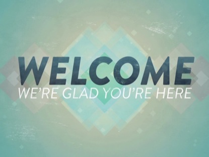 MODERN FLOWERS WELCOME