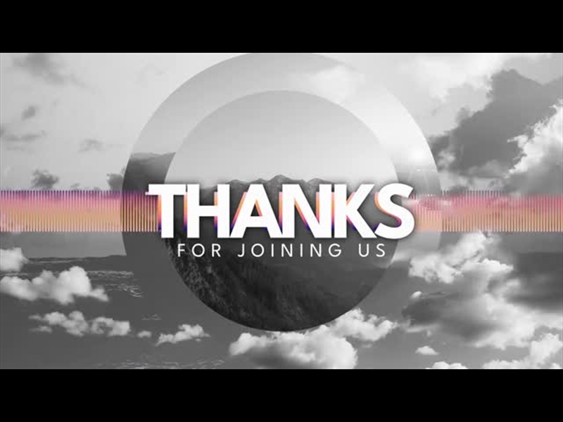 MONOCHROME THANKS FOR JOINING US