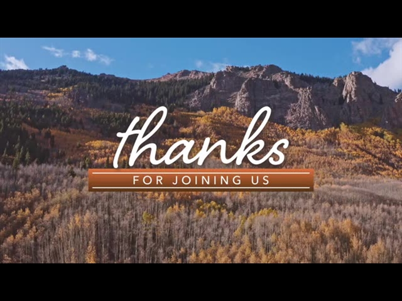 MOUNTAIN SKY THANKS FOR JOINING US